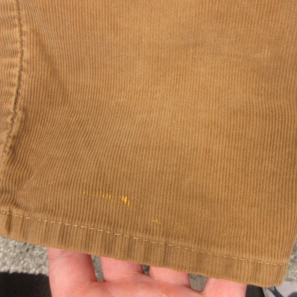 Levis Pants Mens 30x32 Brown 514 Slim Straight Corduroy 5‎ Pocket Chino Stretch